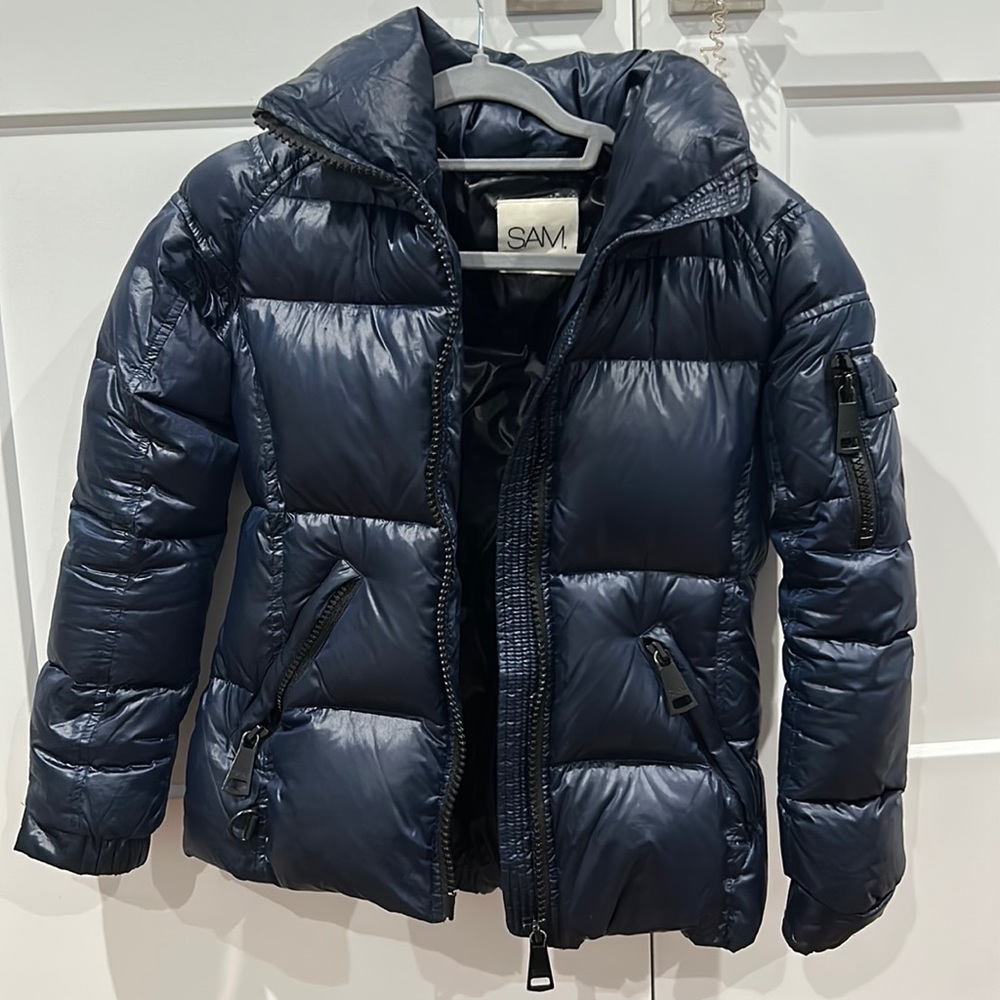 Navy blue SAM jacket
